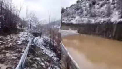 Shembet masivi i dheut në Shëngjergj të Tiranës, izolohet i gjithë fshati