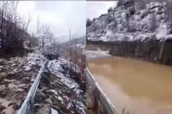 Shembet masivi i dheut në Shëngjergj të Tiranës, izolohet i gjithë fshati