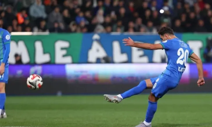 Shënojnë Laçi dhe Seferi/ Futbollistët kuqezinj shkëlqejnë në futbollin e Turqisë