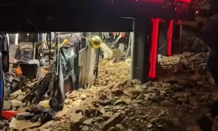 SHIHNI PAMJET/ Përrenjtë bëjnë kërdinë në Gjirokastër, vërshimi i ujit dëmton bizneset, thirrje për evakuim