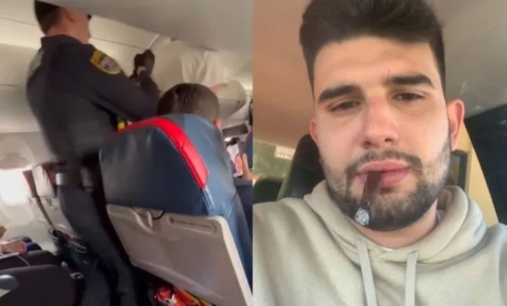 Shkaktoi panik duke tentuar hapjen e derës së avionit në fluturim, shqiptari dënohet me burg! Si u parandalua tragjedia në SHBA