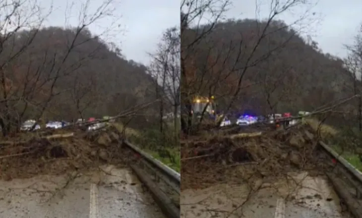 Shkalla e Zezë bllokon rrugën Tepelenë–Gjirokastër, automjetet presin radhë të gjata