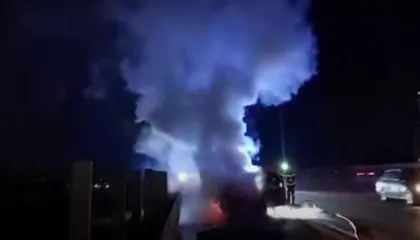 Shkrumbohet makina në aksin Milot-Mamurras, shkak dyshohet një shkëndijë elektrike