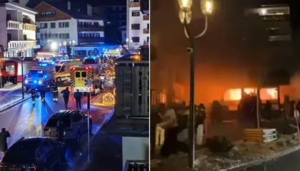 Shpërthim në një qendër luksoze skish në Zvicër, dhjetëra të vdekur, mbi 100 të plagosur (PAMJET)