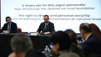 Shqipëria me një nga përqindjet më të larta të paraburgimit në Europë, Lamallari me ekspertët e KiE: “Të ndahemi” nga politika e ashpër penale