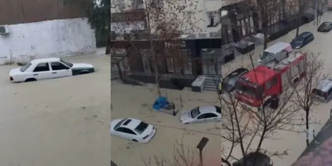 Shqipëria nën ujë! Në Durrës uji futet në qelitë e burgut