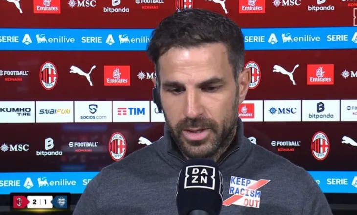 “Si t’ja shpjegoj djemve që humbëm një ndeshje të tillë”, Fabregasi habitet: Milani bëri 200 pasime, ne bëmë 700