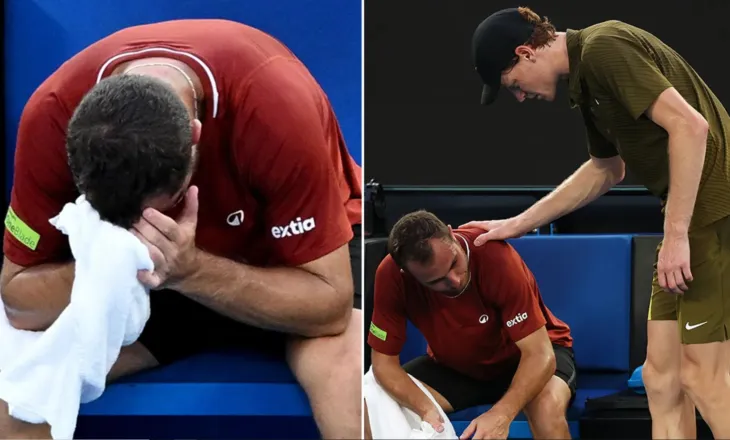 Sinner e nis me fitore, italiani mund Gaston dhe kalon në raundin e 2-të të Australia Open