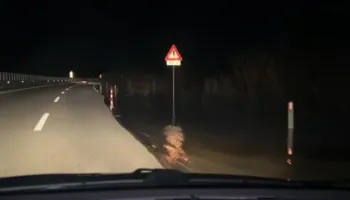 Situata jashtë kontrollit, “tërbohet” Vjosa, uji hyn edhe në autostradën Vlorë-Levan