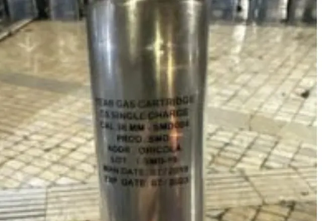 Skandal/ Policia përdor gaz lotsjellës të skaduar prej më shumë se dy vitesh