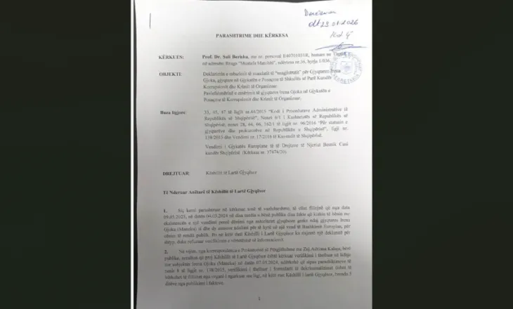 Skandali i Irena Gjokës/ Malltezi publikon dokumentet: Kemi dërguar disa parashtresa, KLGJ nuk ktheu përgjigje