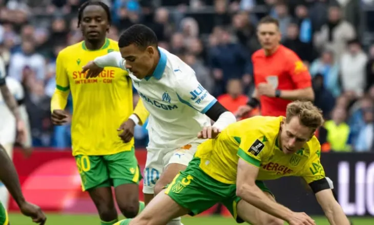 “Skuqet” Olimpique Marseille dhe e nis vitin me humbje. Garë dyshe për titullin në Ligue 1 (video)