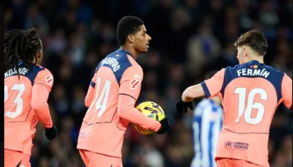 Sociedad është përfundimisht makthi i Barcelonës, katalanasit dalin me kokën ulur. Fërkon duart Real Madrid (video)