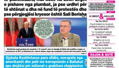 Sot do të lexoni në versionin print të gazetës SOT: