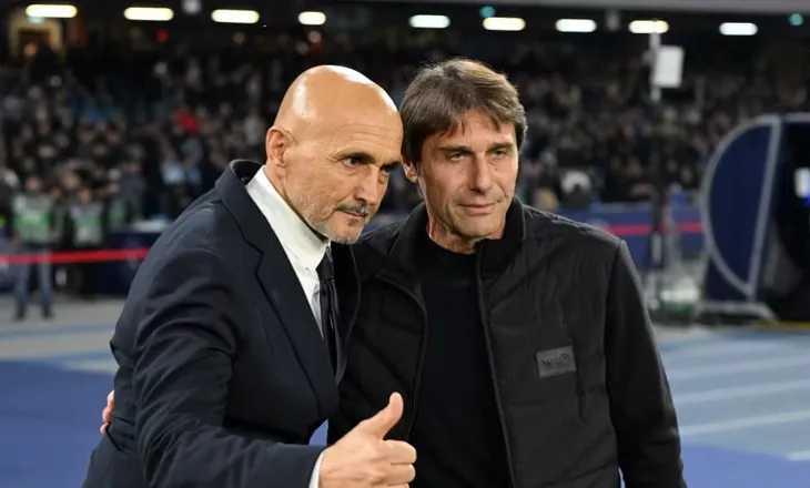 Spalletti-Conte, një përballje pothuajse e pazakontë. Deri tani, 1-0 për teknikun “azzurro”