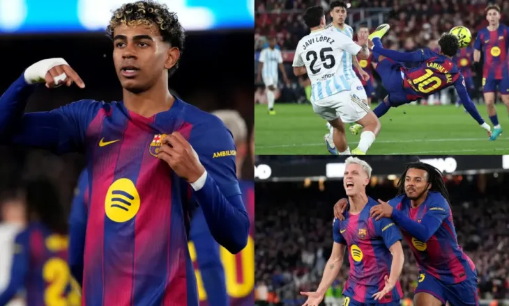 Spektakël i Yamal, Barça “thyen” Oviedo-n, rikthehet shpejt në krye, Flick: Jam i kënaqur me ekipin