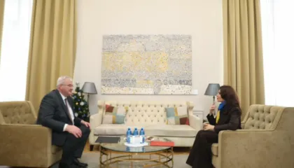 Spiropali në Kiev: Shqipëria, krah Ukrainës në rrugën drejt një paqeje të drejtë