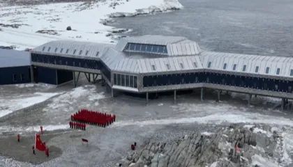 Stacioni “Qinling” shfaq teknologjitë e gjelbra polare