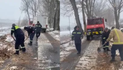 Stuhi dimërore në Kolonjë, qarkullimi rrugor i vështirësuar