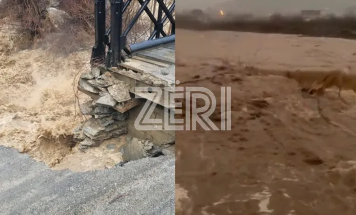 Stuhi e reshie shiu, dalin nga shtrati lumi Ishëm dhe përroi i Glinës, rritet niveli i lumit Vjosa