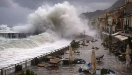 Stuhi shkatërruese në Itali! Cikloni Harry lë pas mbi 1 miliard euro dëme në Siçili, Sardenjë dhe Kalabri