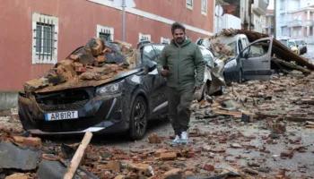 Stuhia “Kristin” godet Portugalinë, 2 viktima, mbi 800,000 familje pa energji elektrike