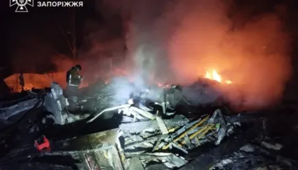 Sulm me dron rus në Zaporizhia, tre të vrarë dhe një i plagosur gjatë natës