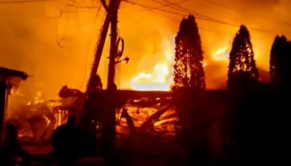 Sulm me dronë natën e Vitit të Ri, Ukraina godet territorin e pushtuar nga Rusia