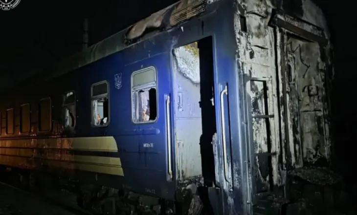 Sulmi rus me dron ndaj një treni në Ukrainë, tre të vdekur dhe dy të plagosur