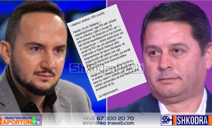 “Takimin ia organizon Pjerin Ndreu”, PD shpërndan mesazhe demokratëve për takimin e Salianjit: Distancohuni…