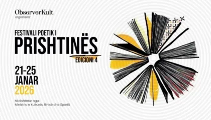 Të mërkurën nis Festivali Poetik i Prishtinës/ Programi i Edicionit IV