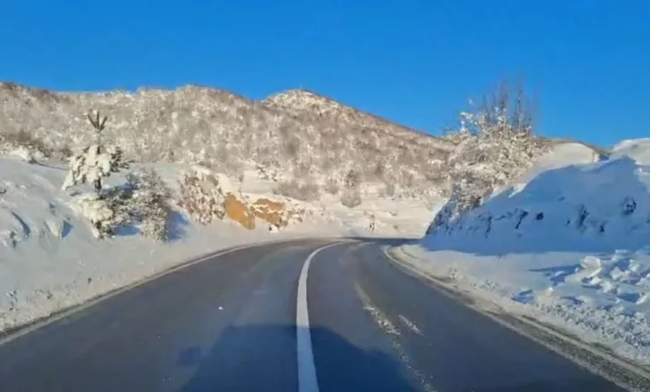 Temperaturat e ulëta në qarkun e Elbasanit, nis kriposja e disa akseve rrugore, bien prurjet e lumit Shkumbin