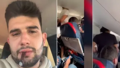 Tentoi të hapte derën e avionit, dënohet me burg shqiptari në SHBA (EMRI)