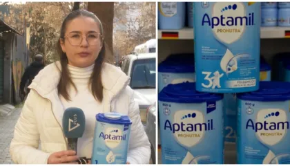 Tërhiqet nga tregu qumështi Aptamil, vendimi pas dyshimeve për përmbajtje të baktereve