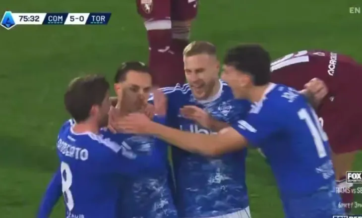 Torino hoqi Kristjan Asllanin për revolucion që të jap rezultate, Como e shkatërron 6-0