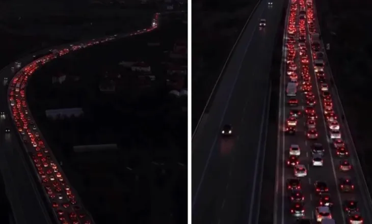 Trafiku i paralizuar për të tretën ditë radhazi, kaosi vijon në aksin Prrenjas-Librazhd-Elbasan-Tiranë