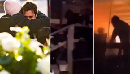 Tragjedia në Zvicër, shkon në 47 numri i viktimave! Pamjet tronditëse të njerëzve që përpiqen të shpëtojnë (VIDEO)