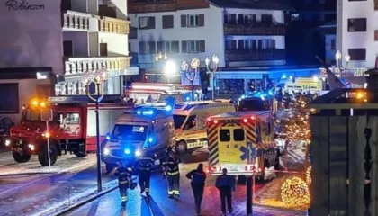 Tragjedia/ Rëndohet bilanci i zjarrit në Crans-Montana, raportohet për 40 të vdekur dhe 100 të plagosur!