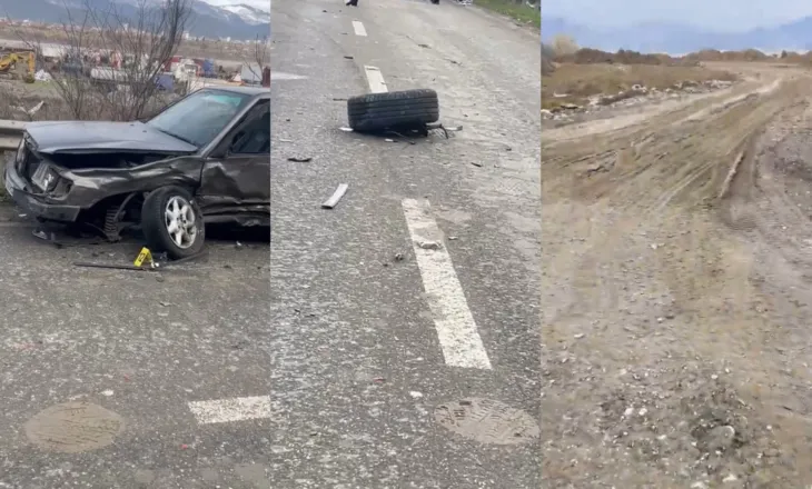 Tre makina të aksidentuara dhe 3 të plagosur në Cërrik