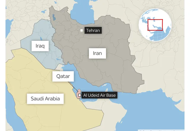 Trump paralajmëroi veprime të forta në Iran, Britania e Madhe tërheq personelin ushtarak nga baza amerikane në Katar