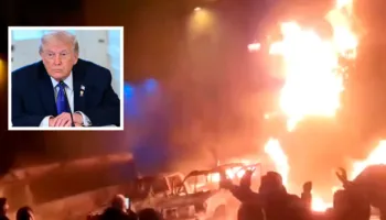 Trump po shqyrton mundësinë e sulmit ushtarak ndaj Iranit, Presidenti Iranian: Terroristë të huaj vrasin civilë dhe djegin xhami