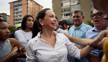 Trump pret lideren e opozitës venezueliane María Corina Machado në Shtëpinë e Bardhë