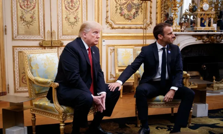 Trump tallet keq me Macron: Emmanuel, e njihni Emmanuel? (me theks francez) Refuzimi i tij ndaj meje zgjati 3.2 minuta