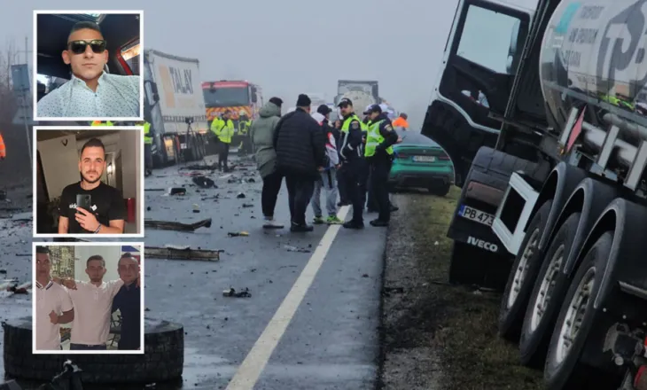 Trupat e 7 tifozëve të PAOK-ut që humbën në aksidentin e Rumanisë do të riatdhesohen nesër në Selanik, mes tyre i riu shqiptar