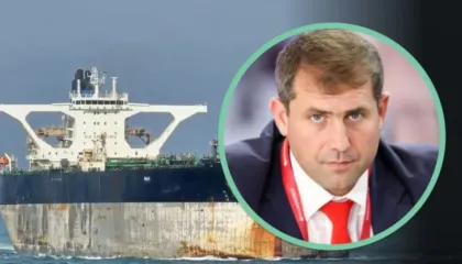 U kap nga SHBA në Atlantikun e Veriut, cisterna ruse me naftë e lidhur me oligarkun moldav