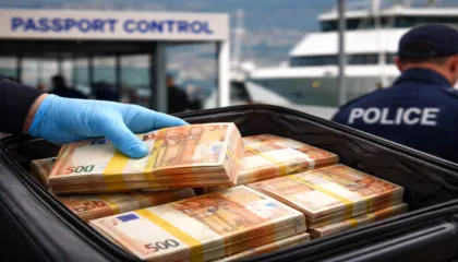 U nis nga Saranda për në Korfuz me 45,000 euro në çantë, procedohet penalisht