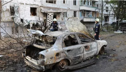 Ukraina mohon shënjestrimin e civilëve, pasi Moska e akuzon se ka sulmuar një hotel