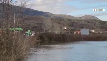 Ulen kuotat e lumenjve Drin dhe Bunë rreth 20 cm