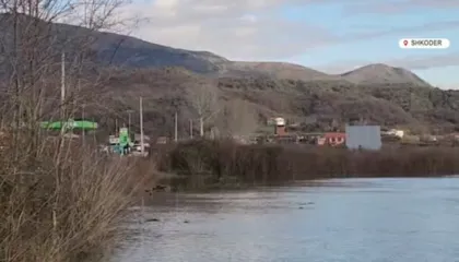 Ulen kuotat e lumenjve Drin dhe Bunë rreth 20 cm