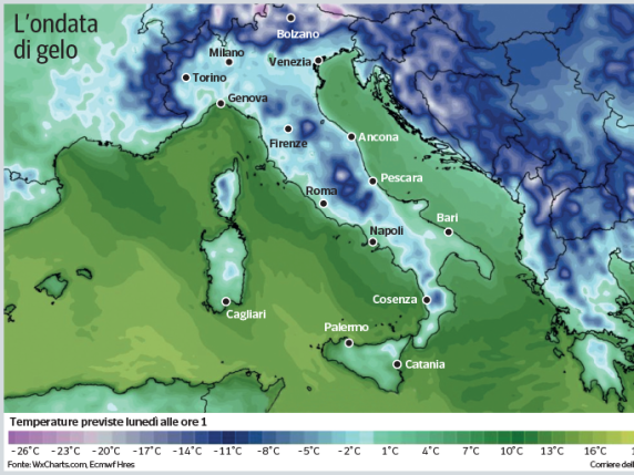 Valë e fortë acari përfshin Europën! Metereologu: Ka pak raste si ky në këtë shekull
